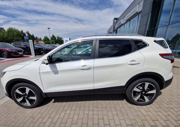 Nissan Qashqai cena 77500 przebieg: 78471, rok produkcji 2017 z Kraków małe 301